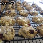 White Choc Cranberry Cookies