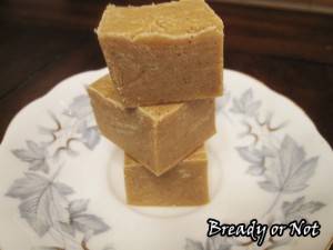 Gingerbread Cookie Dough Fudge