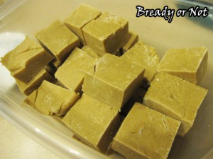 Gingerbread Cookie Dough Fudge