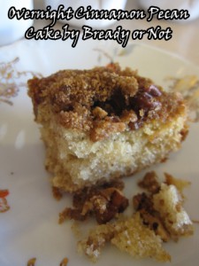 Overnight Cinn Pecan Coffee Cake