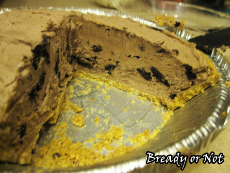 No Bake Chocolate Pie