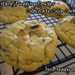 Custard Choc Chip Cookies