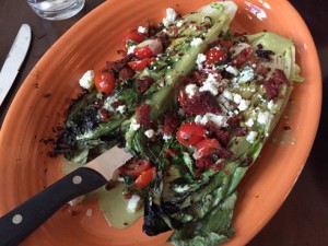 grilled romaine