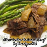 Crock Pot Balsamic Shredded Beef