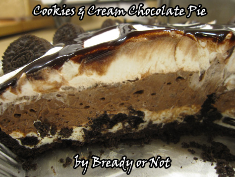 Cookies and Cream Chocolate Pie