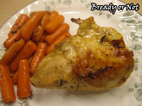 Honey Roasted Chicken and Carrots