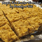 No Bake Maple PB Oat Bars