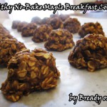 Healthy No Bake Maple Cookies
