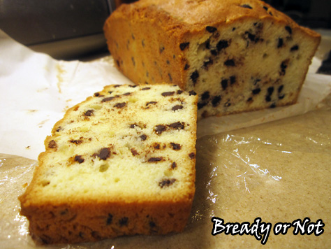 Bready or Not: Baileys Chocolate Chip Pound Cake 
