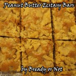 Bready or Not: Peanut Butter Ecstasy Bars