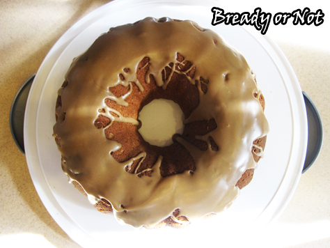 Bready or Not: Cinnamon Coffee Cake with Maple Glaze 