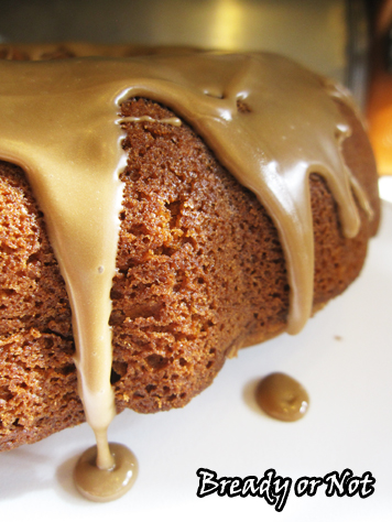Bready or Not: Cinnamon Coffee Cake with Maple Glaze 