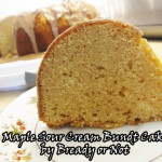 Bready or Not: Maple Sour Cream Bundt Cake