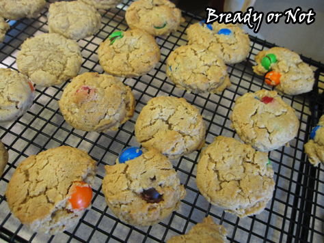 Bready or Not: Double Peanut Butter Oatmeal Cookies 