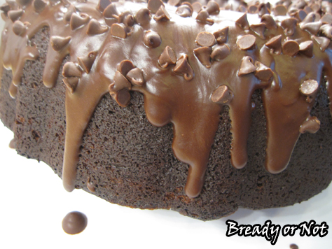 Bready or Not: Triple Chocolate Pumpkin Cake 