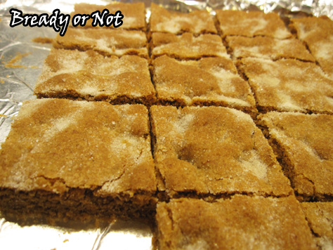 Bready or Not: Soft Gingerbread Bars 