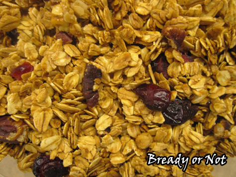 Bready or Not: Maple Cranberry Pecan Granola