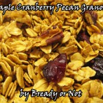 Bready or Not: Maple Cranberry Pecan Granola