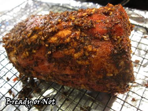 Bready or Not: Chili and Coffee-Rubbed Sliced Roast Beef 