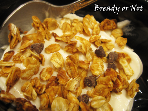 Bready or Not: Peanut Butter Chocolate Chip Granola 