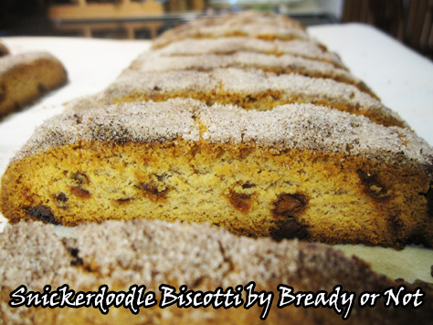 Bready or Not: Snickerdoodle Biscotti 