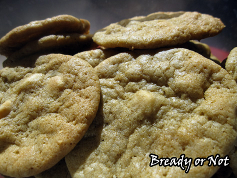 Bready or Not: Matcha White Chocolate Cookies