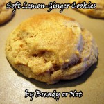 Soft Lemon-Ginger Cookies