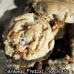 Bready or Not: Caramel Pretzel Chocolate Chip Cookies
