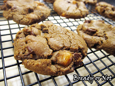 Bready or Not: Caramel Mocha Cookies 
