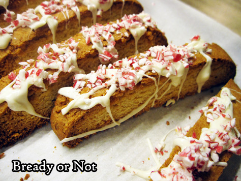 Bready or Not: Peppermint Biscotti 