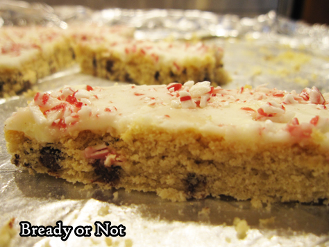 Bready or Not: Peppermint Chocolate Chip Cookie Sticks 