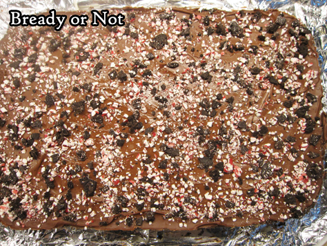 Bready or Not Original: Peppermint Oreo Truffle Brownies 
