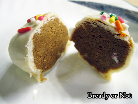 Bready or Not: No-Bake Cookie Butter Truffles 