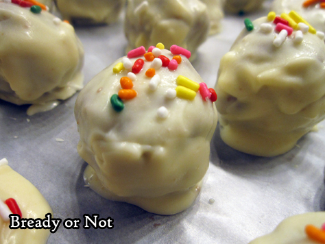 Bready or Not: No-Bake Cookie Butter Truffles 