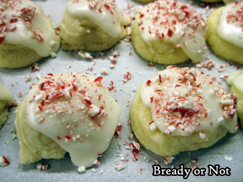 Bready or Not: Peppermint Meltaway Cookies 