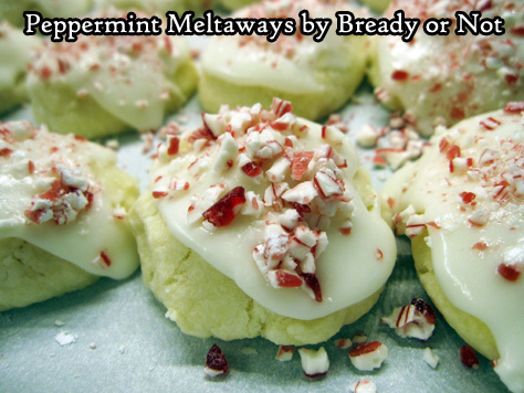 Bready or Not: Peppermint Meltaway Cookies 