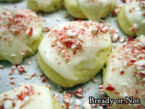 Bready or Not: Peppermint Meltaway Cookies 