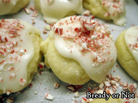 Bready or Not: Peppermint Meltaway Cookies 