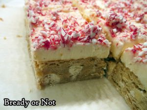 Bready or Not: White Chocolate Peppermint Blondies