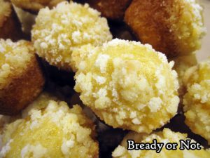 Bready or Not: Lemon Crumb Mini Muffins