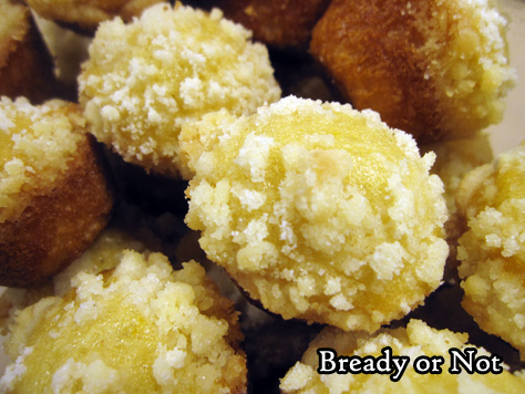 Bready or Not: Lemon Crumb Mini Muffins 