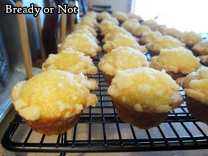 Bready or Not: Lemon Crumb Mini Muffins