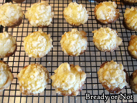 Bready or Not: Lemon Crumb Mini Muffins 