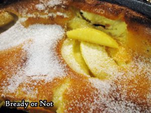 Bready or Not: Brown-Butter Apple-Cardamom Dutch Baby