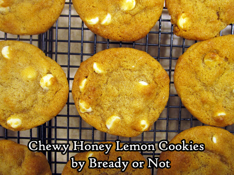 Bready or Not Original: Chewy Honey Lemon Cookies 