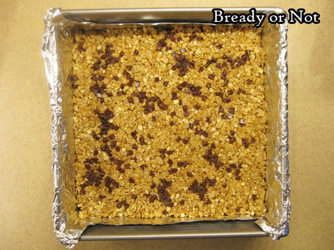 Bready or Not: No-Bake Peanut Butter Chocolate Chip Granola Bars 