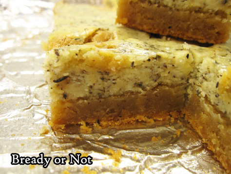 Bready or Not Original: Earl Grey Cheesecake Bars 