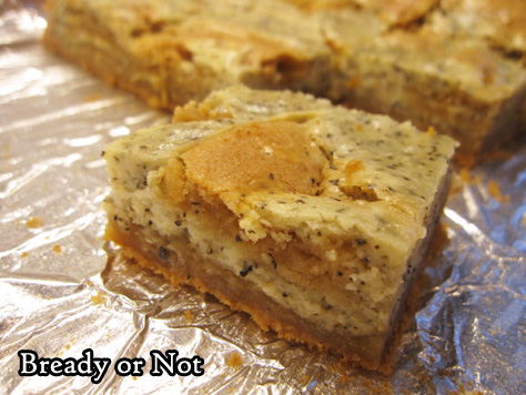 Bready or Not Original: Earl Grey Cheesecake Bars 