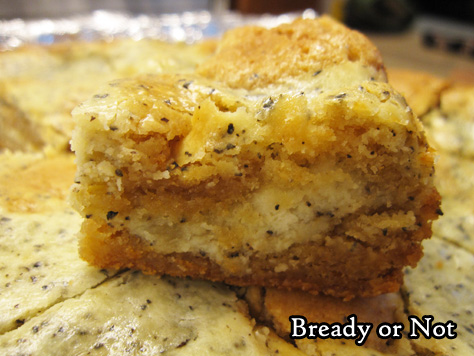 Bready or Not Original: Earl Grey Cheesecake Bars 