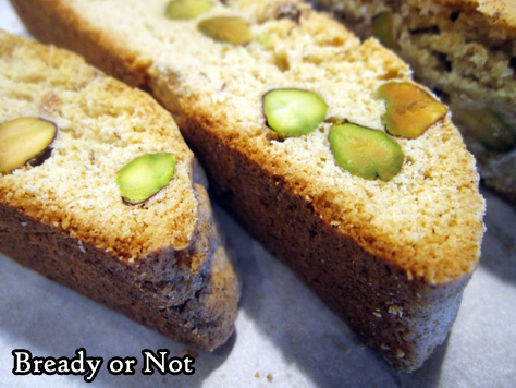 Bready or Not: Pistachio Cardamom Biscotti 